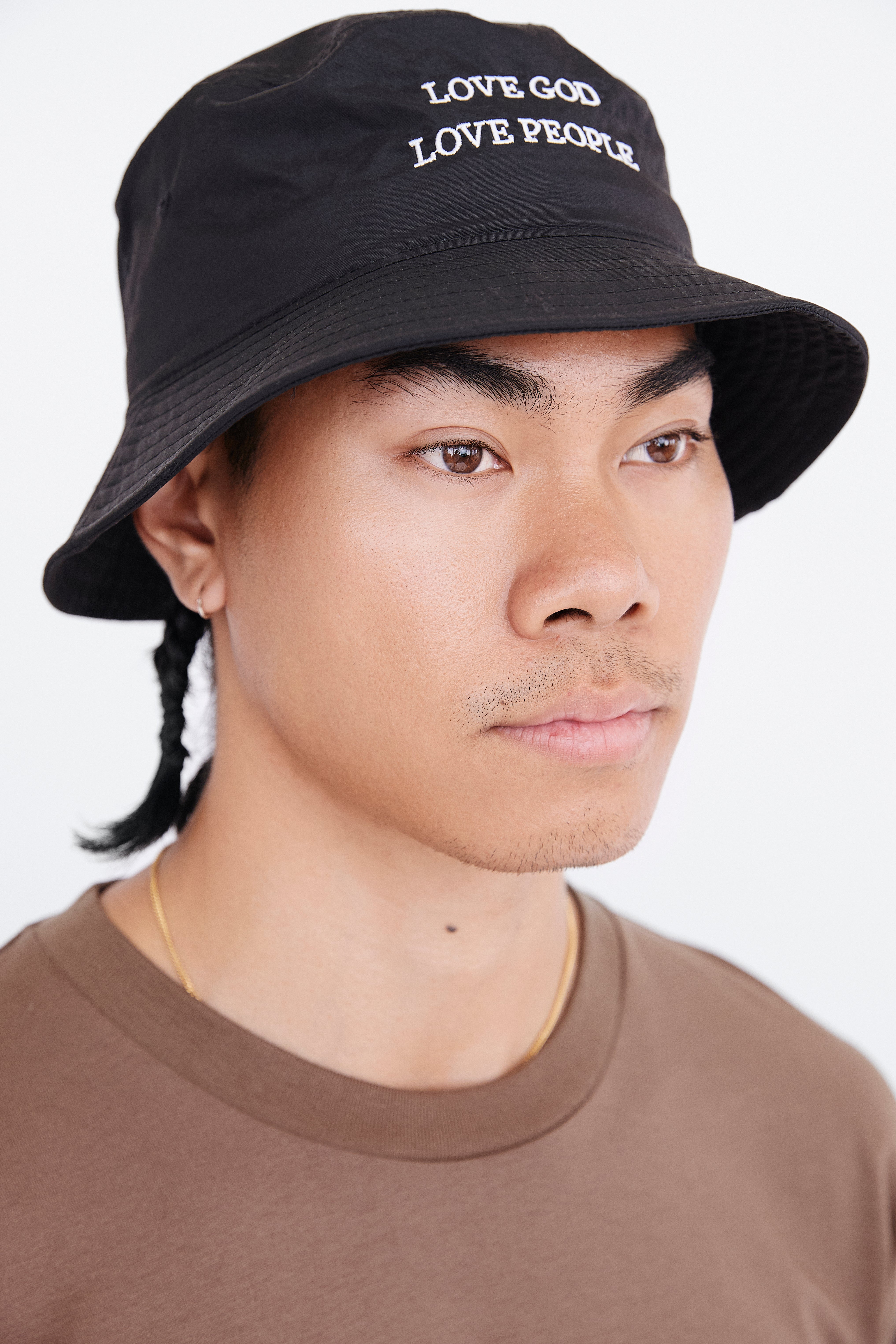 Love God, Love People - Bucket Hat