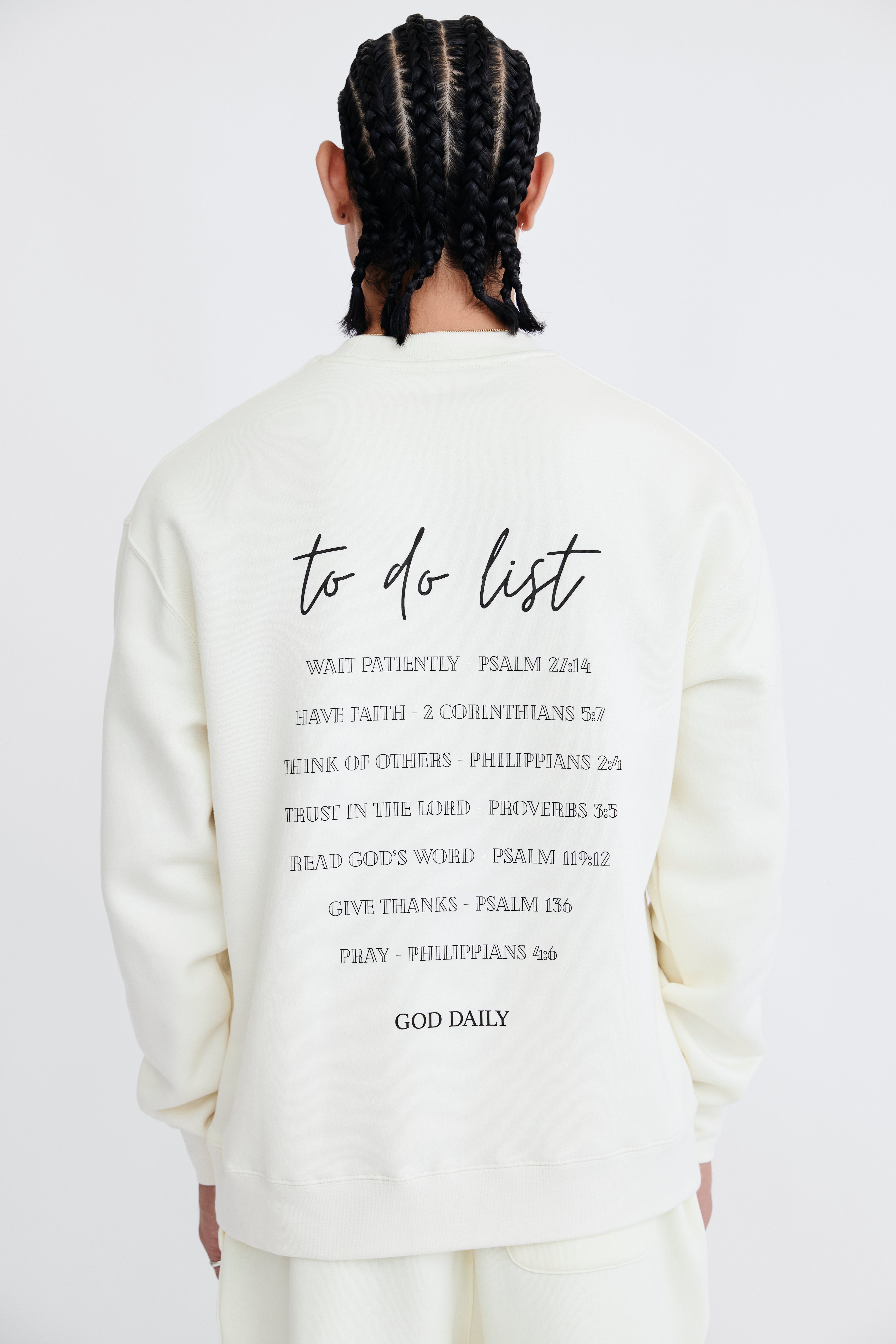 Dear God, Thank You - Butter [Men Top]