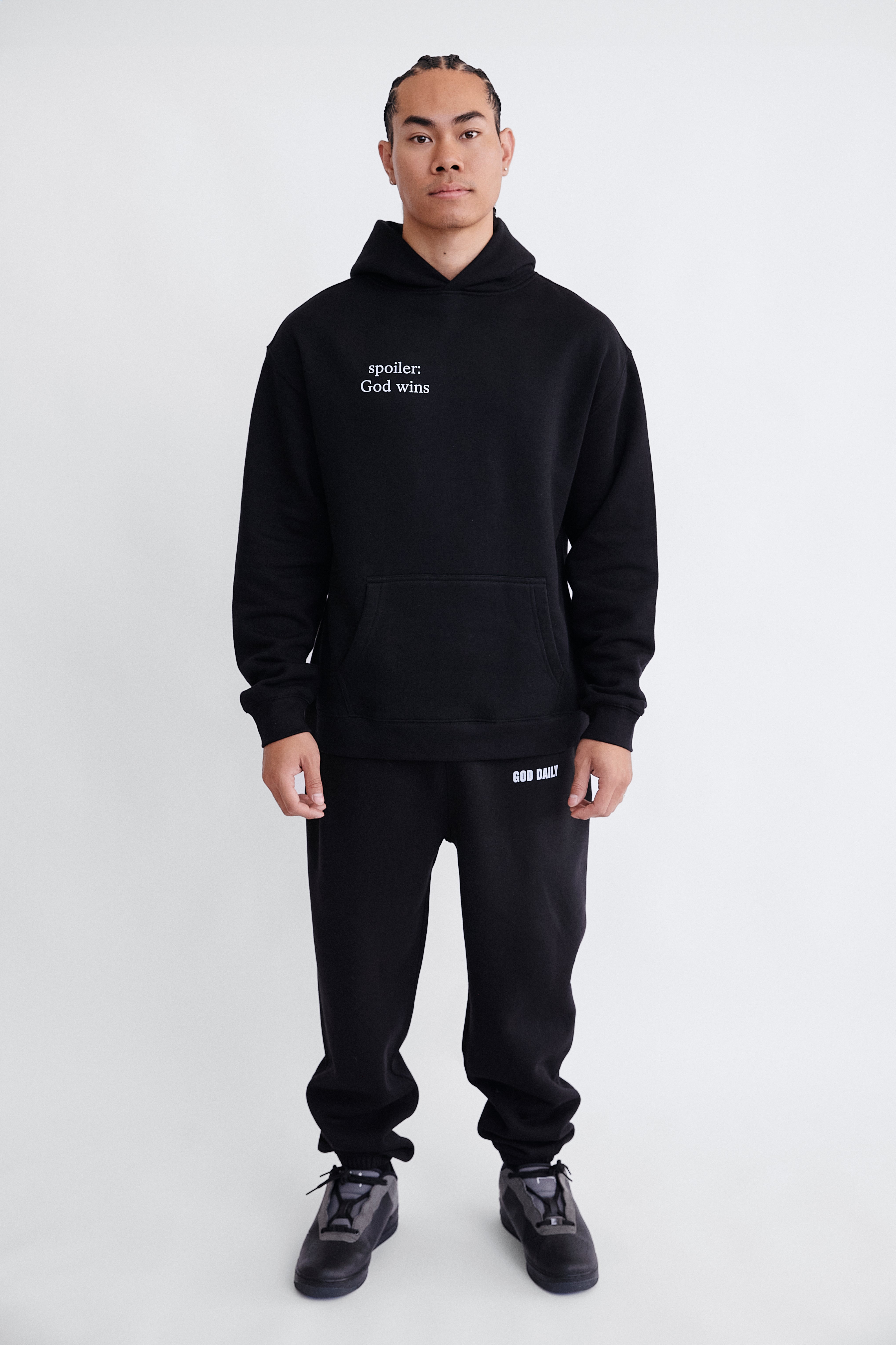 God Daily Sweatpants - Black