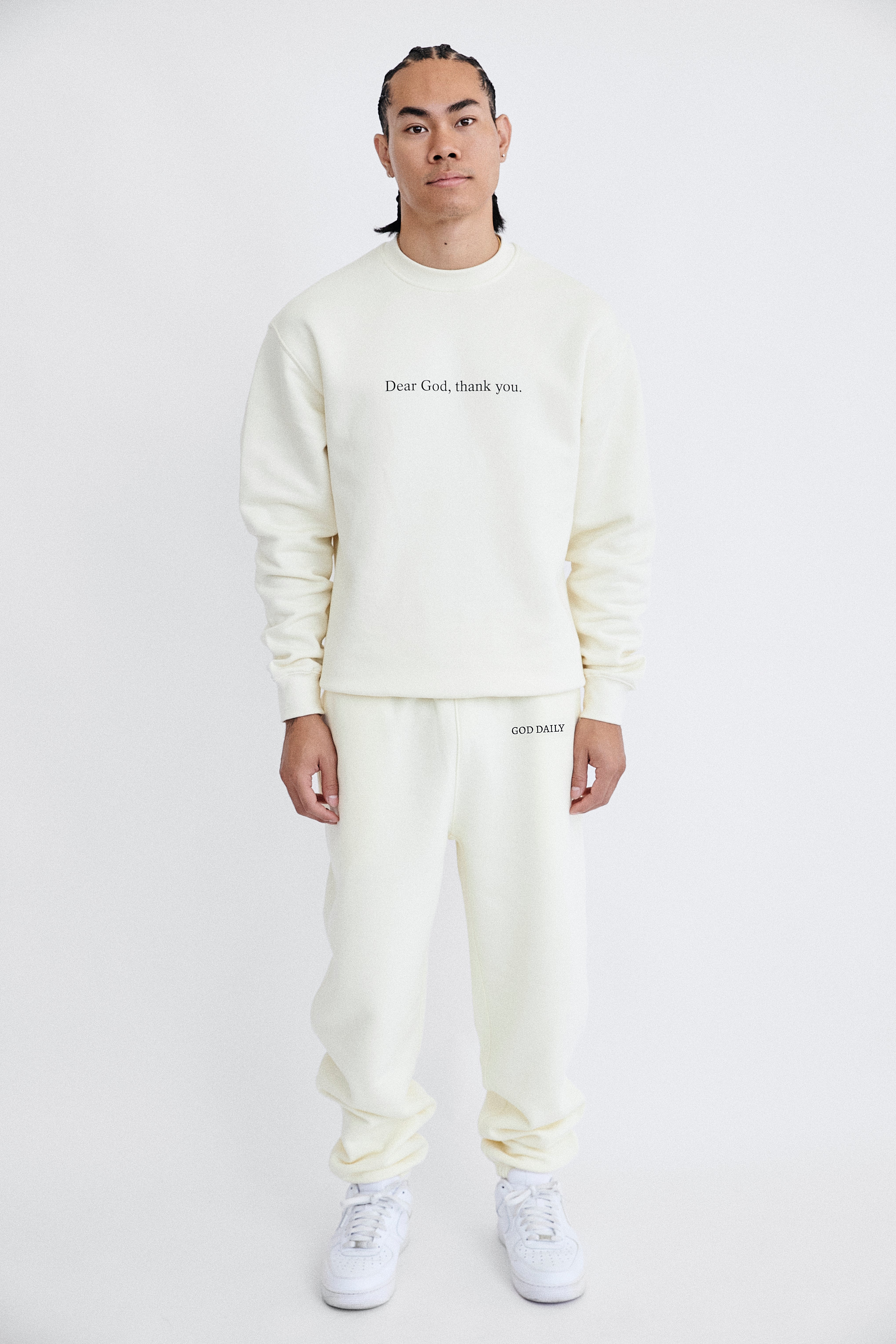 Dear God, Thank You - Butter [Men Top]