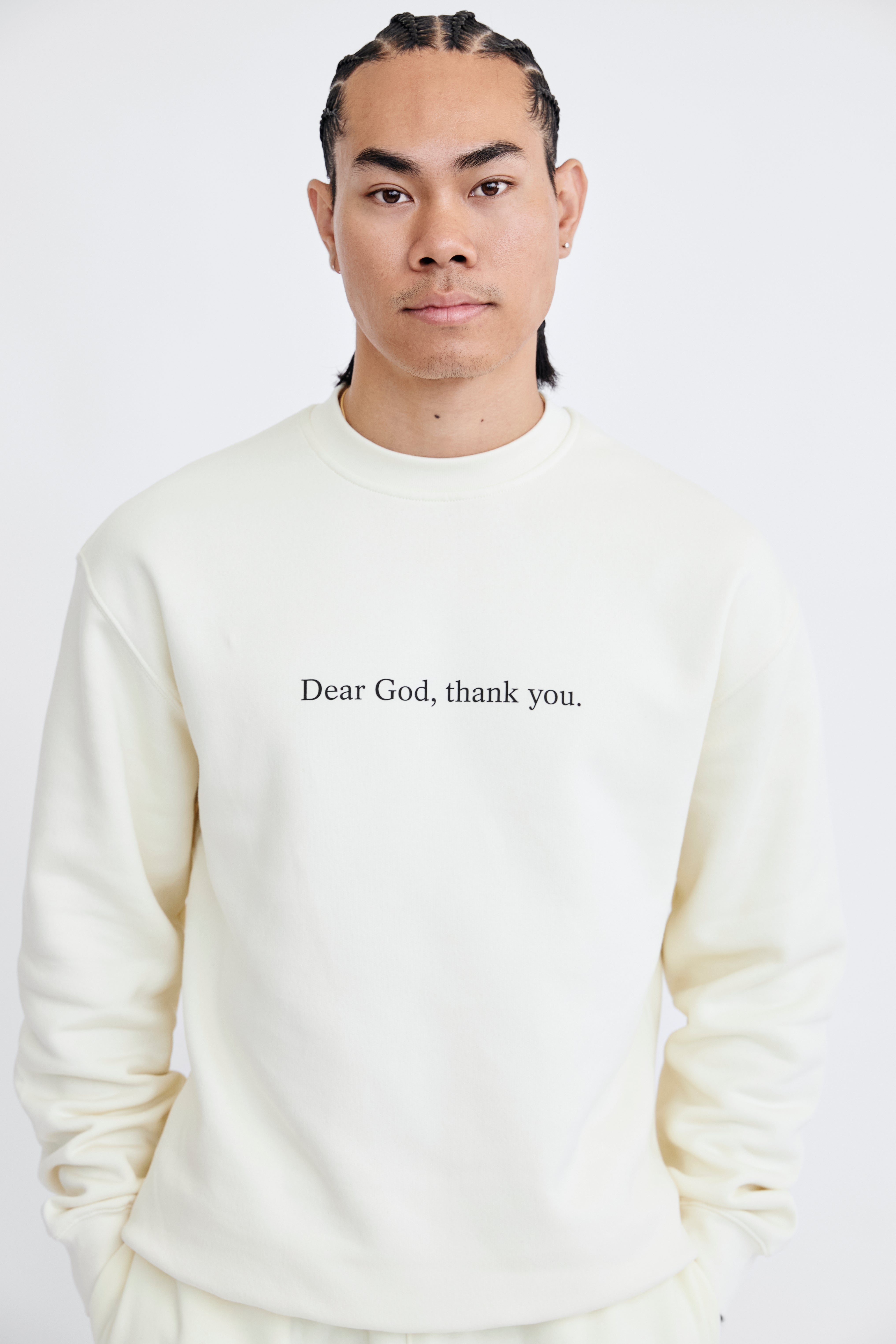 Dear God, Thank You - Butter [Men Top]