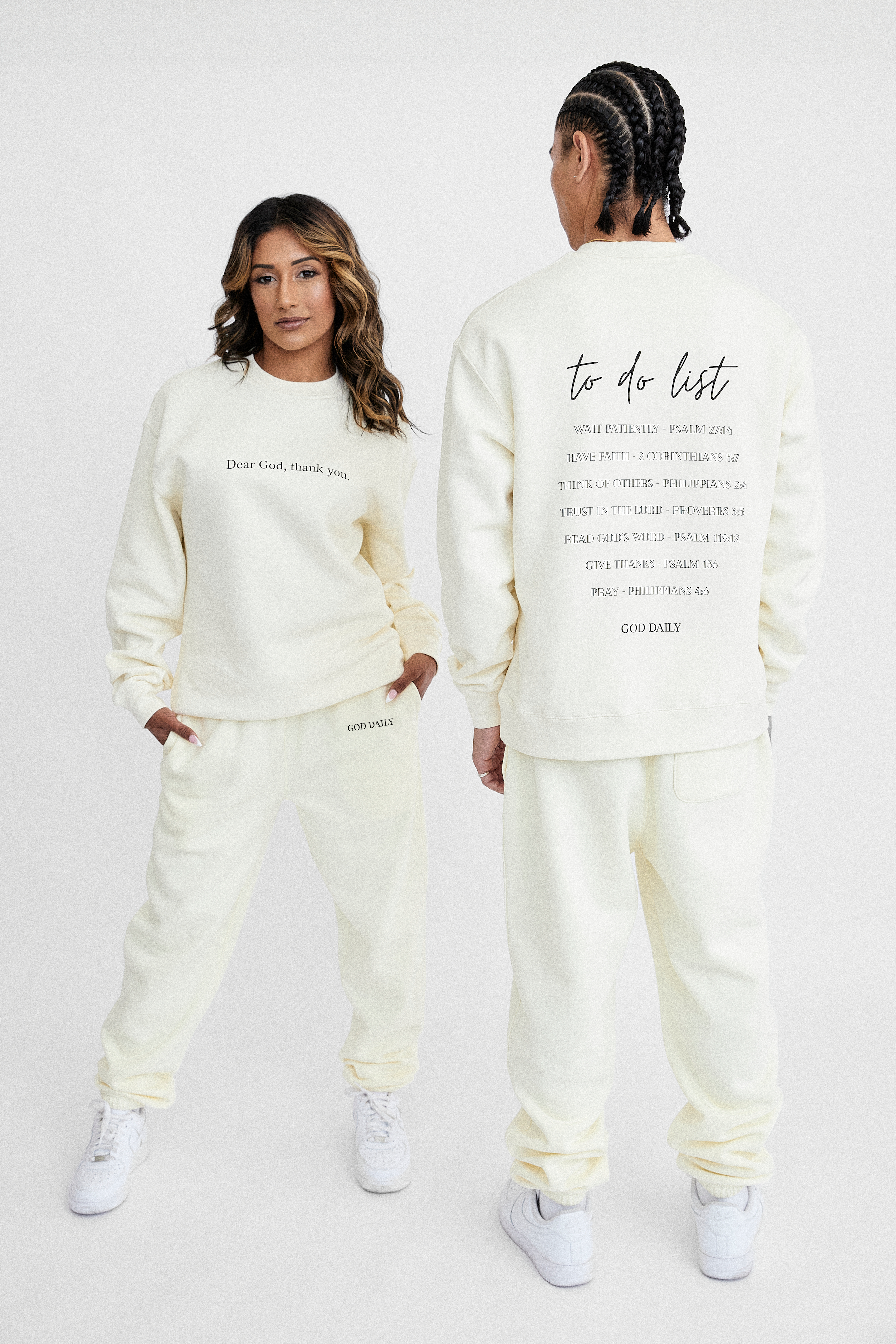 Dear God, Thank You - Butter [Women Bottom]