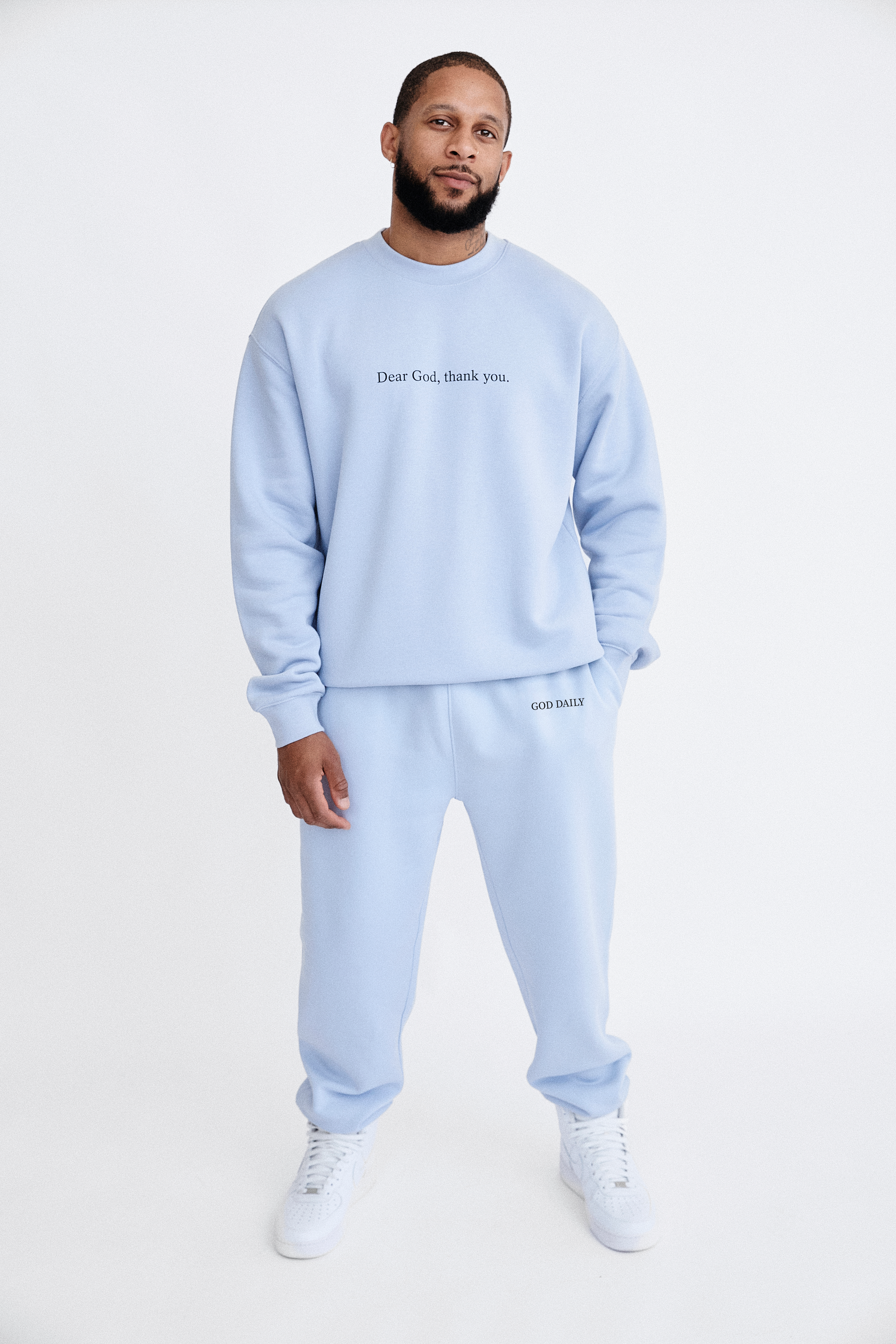 Dear God, Thank You - Powder [Men Bottoms]